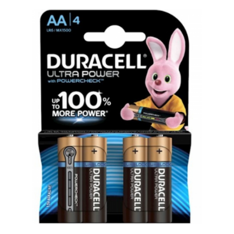 Duracell ultra AA baterijas/ 4gab.