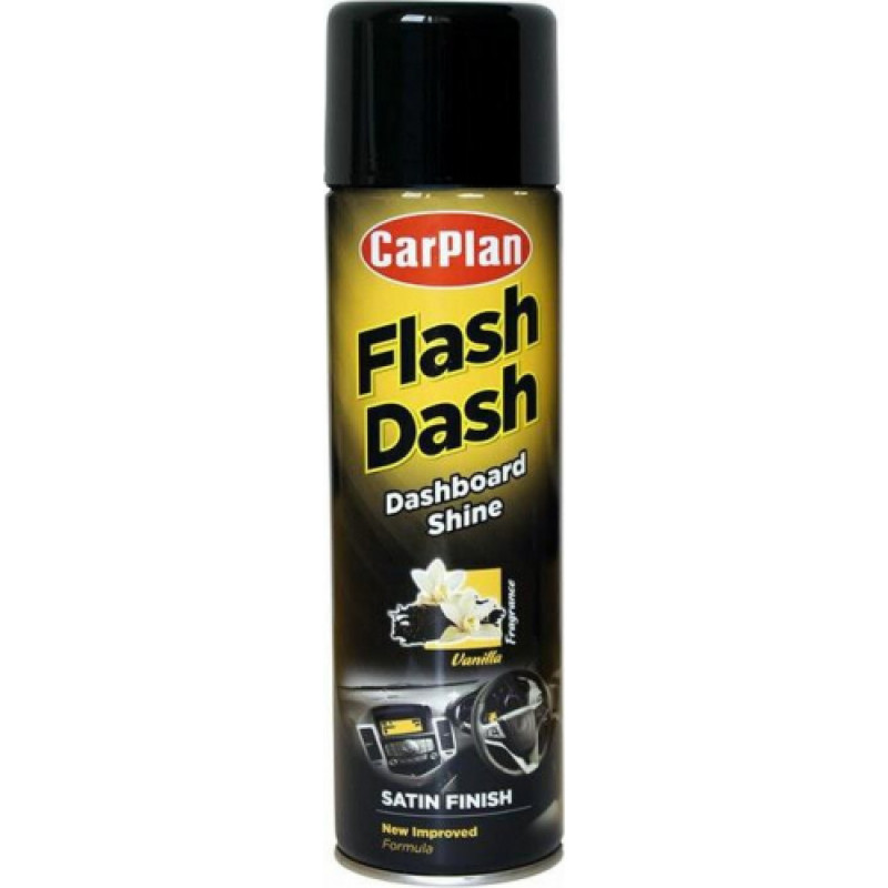 Carplan Flash Dash paneļu kopš. līdzeklis Satin Finish vaniļa, 500ml