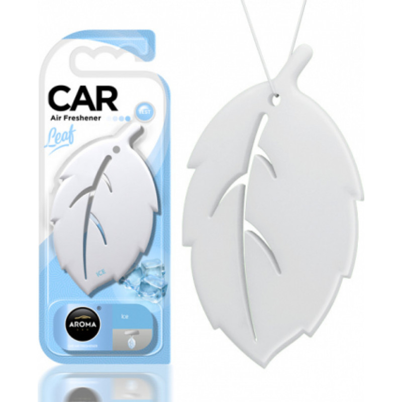 Aroma Car gaisa atsv. Leaf 3D Ice