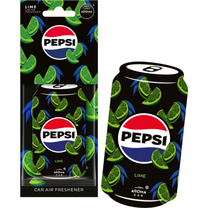 Aroma Car gaisa atsvaidzinātājs, Pepsi Can Lime