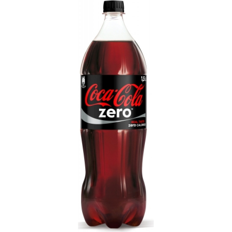 Gāzēts dzēriens COCA COLA Zero, PET, 1.5 l(DEP)