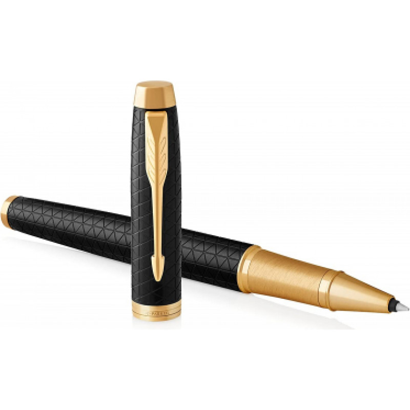 Pildspalva rolleris PARKER IM Premium Black/Gold GT