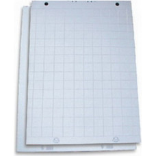 Papīra bloks FORPUS Flipchart ar izmēru 60x85cm, rūtiņu, 50 lapas/blokā