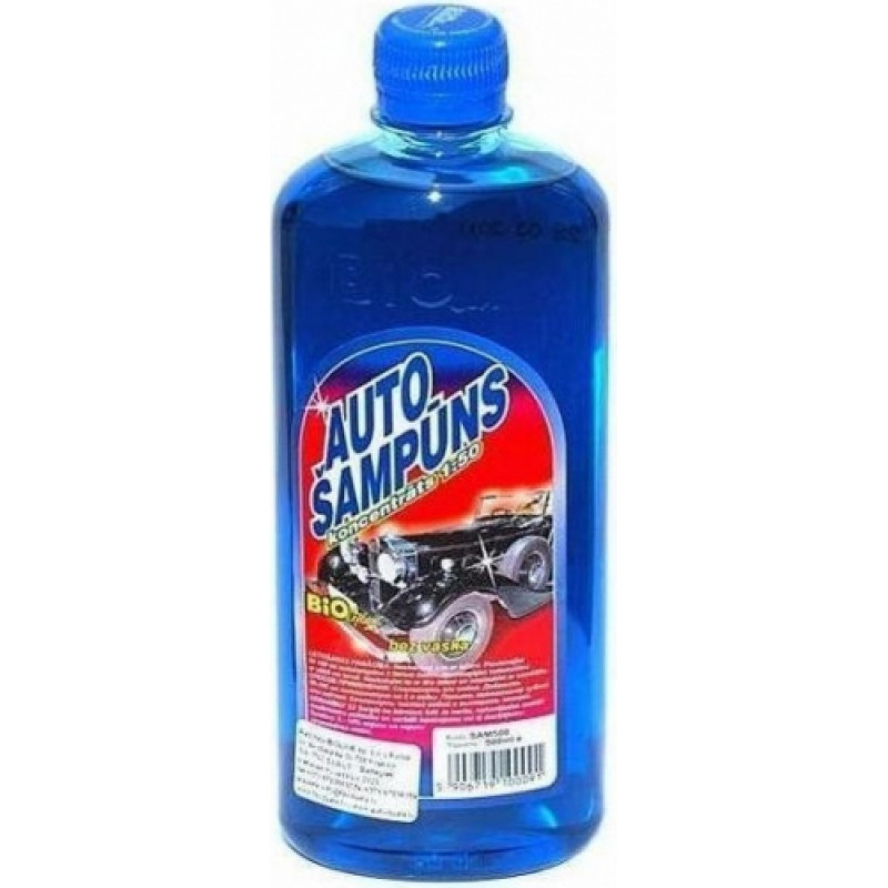 Bioline Auto šampūns bez vaska, 500ml