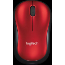 Bezvadu pele LOGITECH M185 (910-002240), sarkana