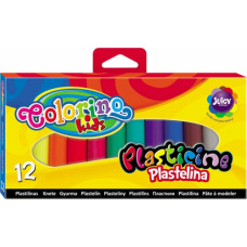 Plastilīns COLORINO 12 krāsas