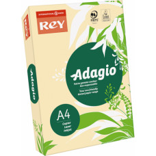 Krāsains papīrs REY ADAGIO 80g/m2, A4 500 loksnes/iepak., smilšu krāsa (Sand) (Nr. 38)