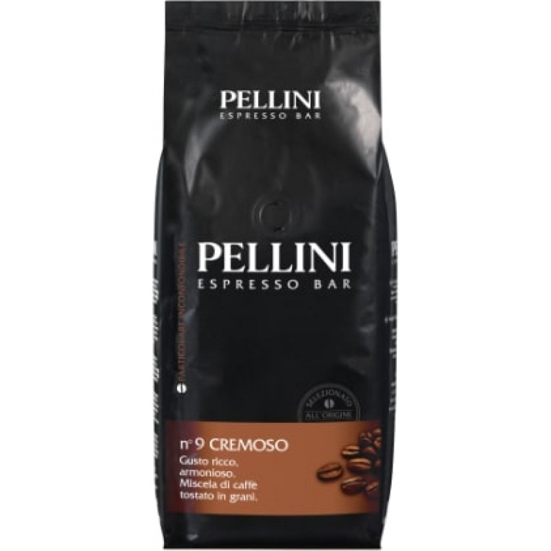 Kafijas pupiņas PELLINI, Cremoso, 1 kg