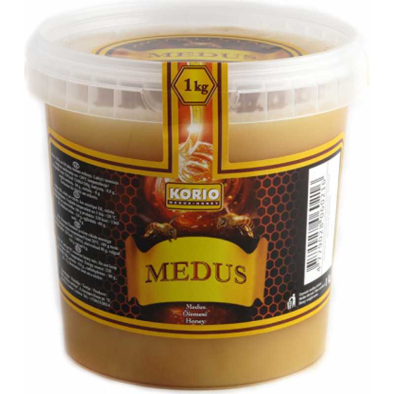 Medus dabīgs, spainī, 1kg