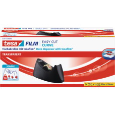 Turētājs Easy Cut® tesa līmlentei, ar pretslīdes pamatni + 1 TESA līmlente 10m x 19mm