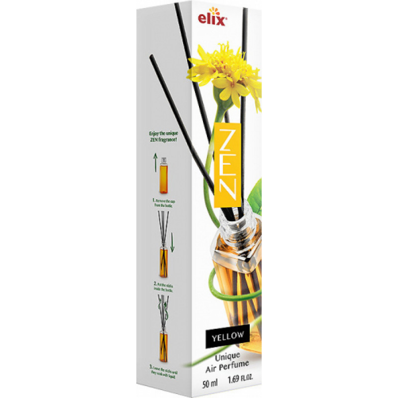 Elix ZEN Home gaisa atsv. mājai - 50ml - Yellow