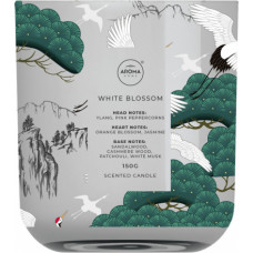 Aroma aromātiskā svece WILD, White Blossom 150g.