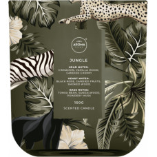 Aroma aromātiskā svece WILD, Jungle 150g.