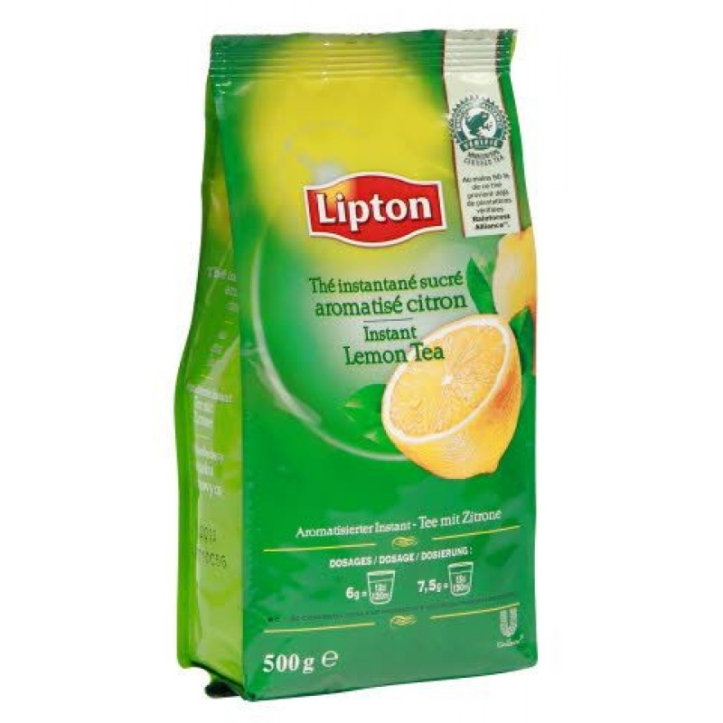 Šķīstošā tēja LIPTON Lemon, ar citrona garšu, 500 g