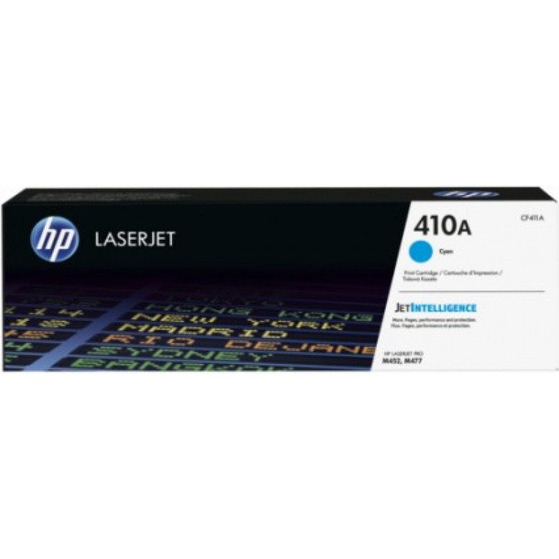 Hewlett-Packard HP Cartridge No.410A Cyan (CF411A)