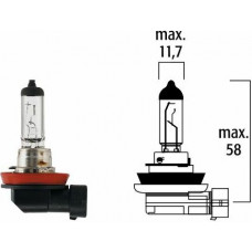 Flosser B-5 Autolampa H11 12V 55W PGJ19-2