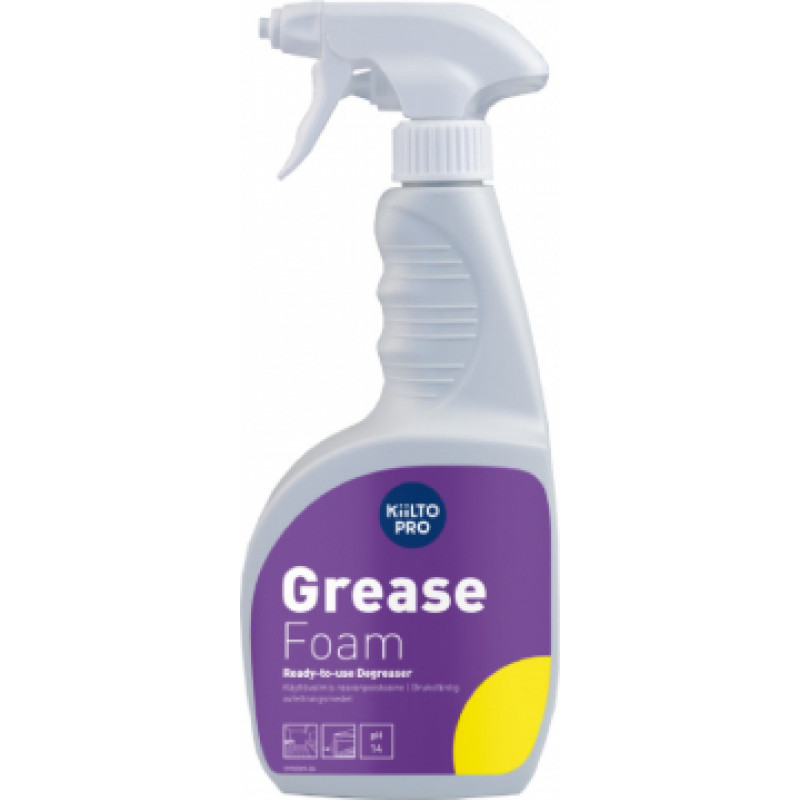 Putojošs attaukošanas līdzeklis KIILTO Pro Grease Foam, 750ml