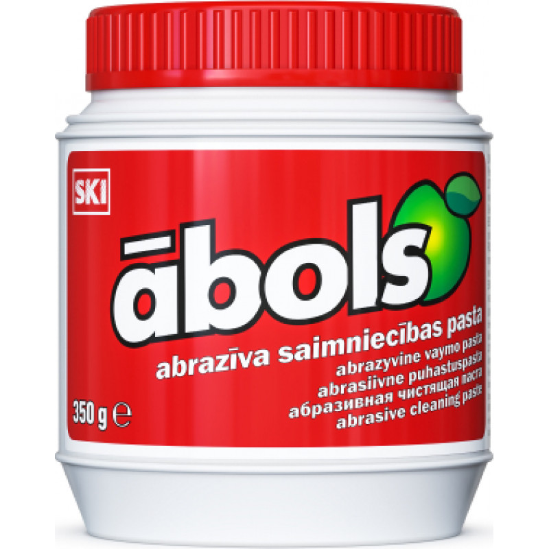 ĀBOLS – Abrazīva sārmaina mājsaimniecības pasta ar ābola aromātu. 350g