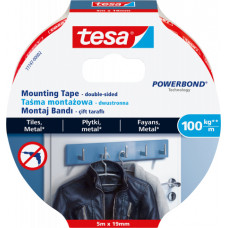 Līmlente tesa® Powerbond Ultra Strong, īpaši stipra, abpusēja, 5m x 19mm