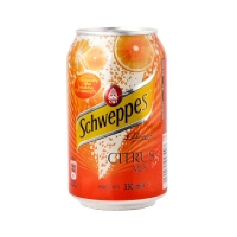 Gāzēts dzēriens SCHWEPPES Citrus Mix, bundžā, 0.33l(DEP) ( Gab. x 24 )