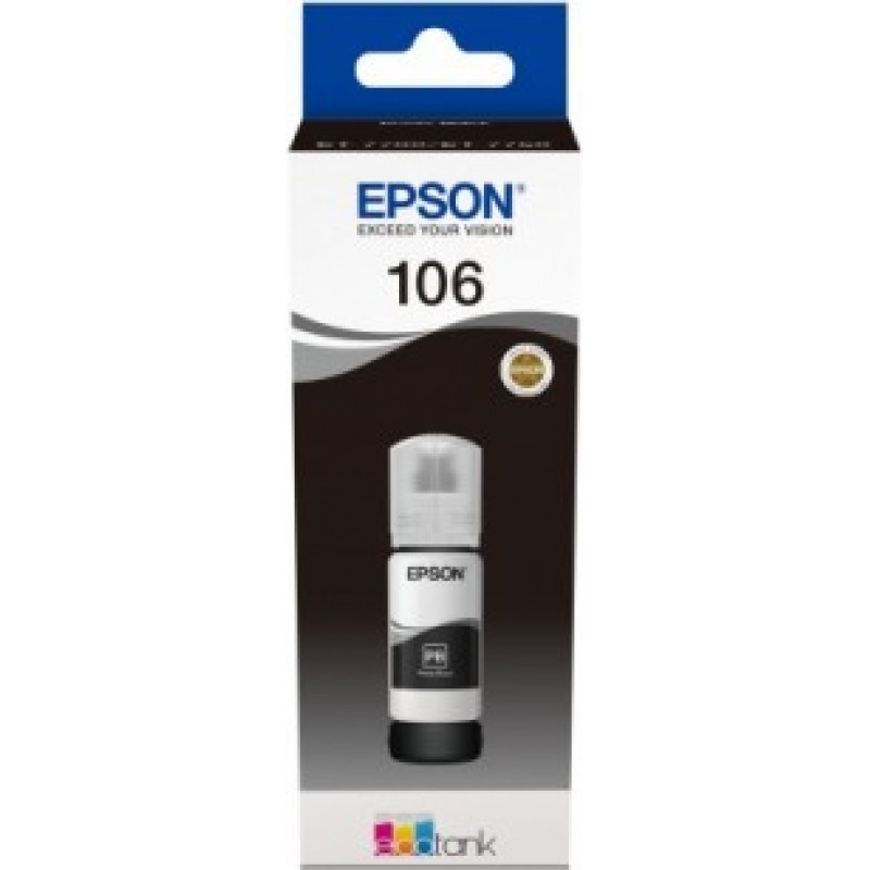 Epson Ink 106 Photo Black (C13T00R140) 70ml