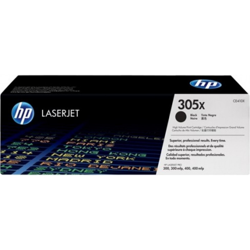 Hewlett-Packard HP Cartridge No.305X Black (CE410X)