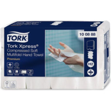 Tork Xpress Soft vairākkārt saspiesti, mīksti papīra dvieļi, H2 100888 ( Gab. x 12 )