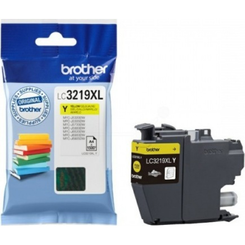 Brother Ink LC 3219 Yellow (LC3219XLY)