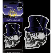 Aroma Car gaisa atsv. Skull in a high hat