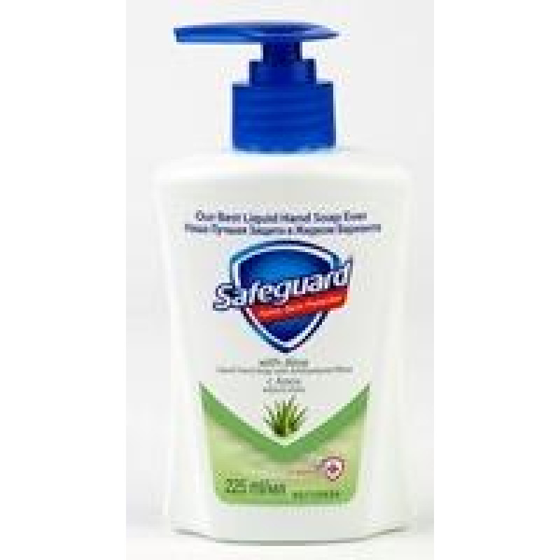 Safeguard Liquid Hand Soap with Aloe, 225ml ( Gab. x 6 )