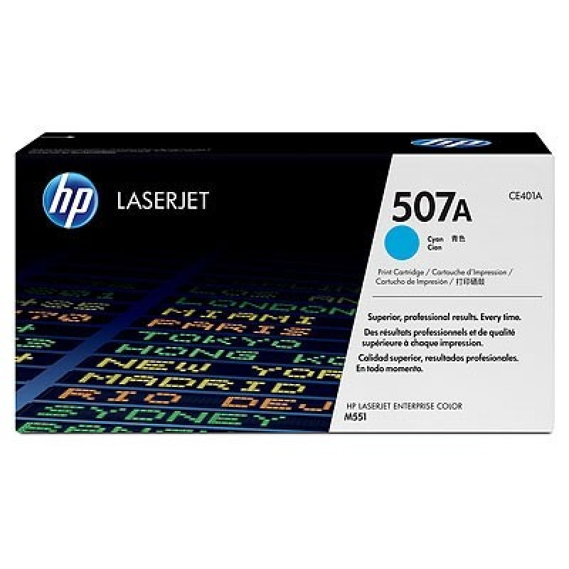 Hewlett-Packard HP Cartridge No.507A Cyan (CE401A)