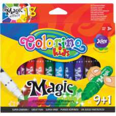 Flomasteri COLORINO MAGIC 9 + 1 krāsas