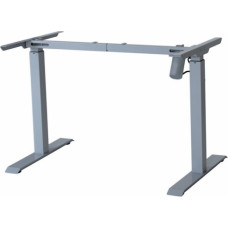 Regulējama augstuma galda rāmis SUN-FLEX®DESKFRAME II, 70-117cm, sudraba / pelēks