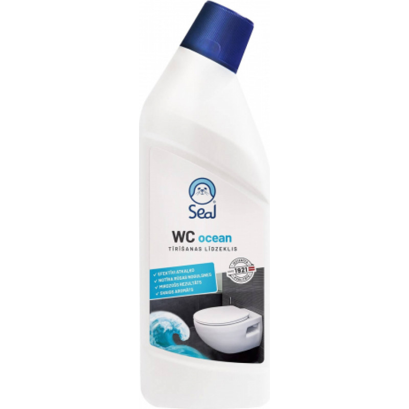 Tualetes tīrīšanas līdzeklis SEAL OCEAN WC, 750 ml ( Gab. x 2 )