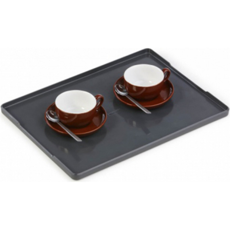 Paplāte DURABLE Coffee Point Tray, 329 x 242 x 15 mm, tumši pelēkā krāsā