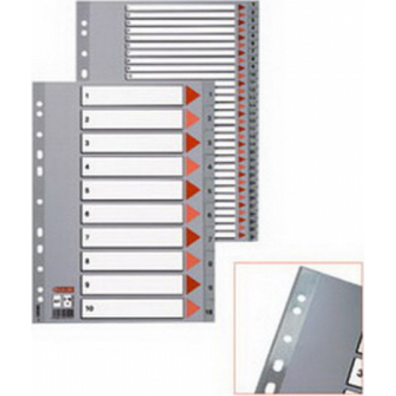 Sadalītājs dokumentiem Esselte A4 formāts, A-Z, plastikāta