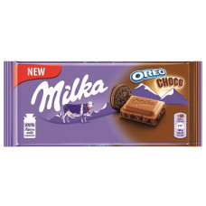 Milka Oreo CHOCO šokolādes tāfelīte 100g ( Gab. x 6 )