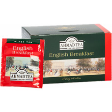 Melnā tēja AHMAD Alu ENGLISH BREAKFAST, 20 maisiņi  x 2 g paciņā ( Gab. x 3 )