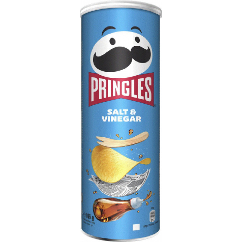 PRINGLES Salt&vinegar, 165g ( Gab. x 3 )