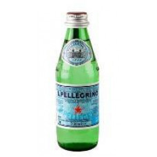 Minerālūdens S.PELLEGRINO gāzēts, stiklā, 0.25 l ( Iepak. x 24 )