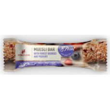 Musli batoniņš HERKULESS ACTIVE & FIT, ar meža ogām un jogurtu, 25 g ( Gab. x 12 )