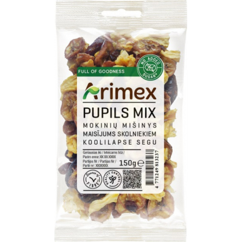 Skolnieku maisījums ARIMEX, 150g ( Gab. x 2 )