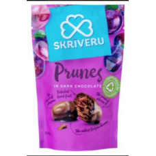 SKRĪVERU Plūmes tumšajā šokolādē 110g ( Gab. x 3 )