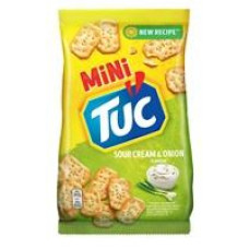 Krekeri TUC mini ar krējumu un sīpoliem cepumi 100g ( Iepak. x 2 )