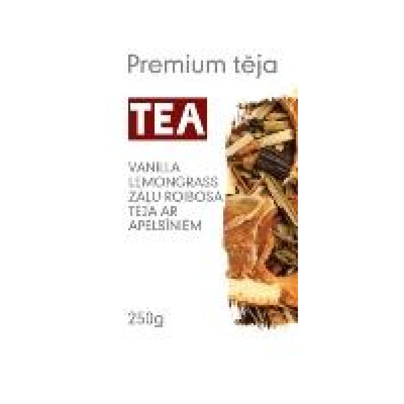 Zaļā roiboša tēja TEA Vannila Lemongrass, beramā, 250 g ( Iepak. x 2 )