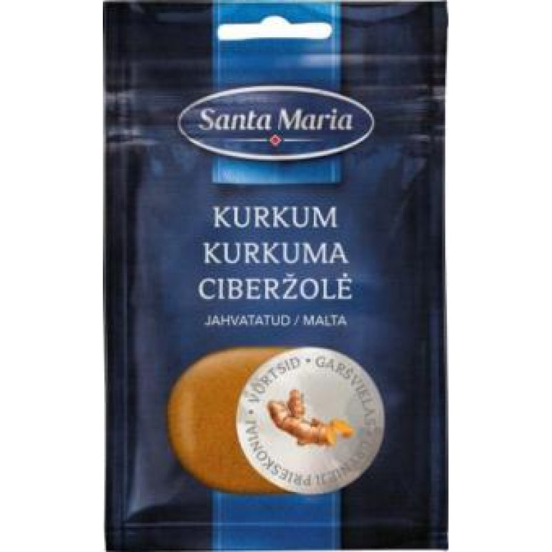 Malta kurkuma SANTA MARIA, 20g ( Iepak. x 4 )