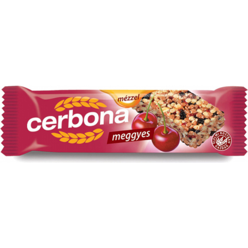 Musli batoniņš CERBONA Sour Cherry, 20 g ( Gab. x 10 )