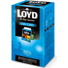 Melnā tēja LOYD Earl Grey FS  20 maisiņi x 1.7 g paciņā ( Gab. x 3 )