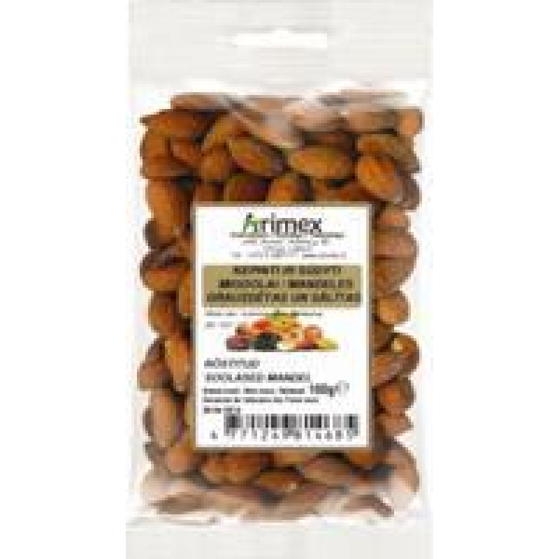 Mandeles sālītas un grauzdētas ARIMEX, 100g ( Iepak. x 10 )