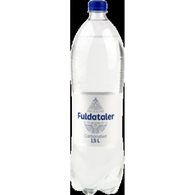 Galda ūdens FULDATALER gāzēts, PET, 1.5l ( Iepak. x 6 )